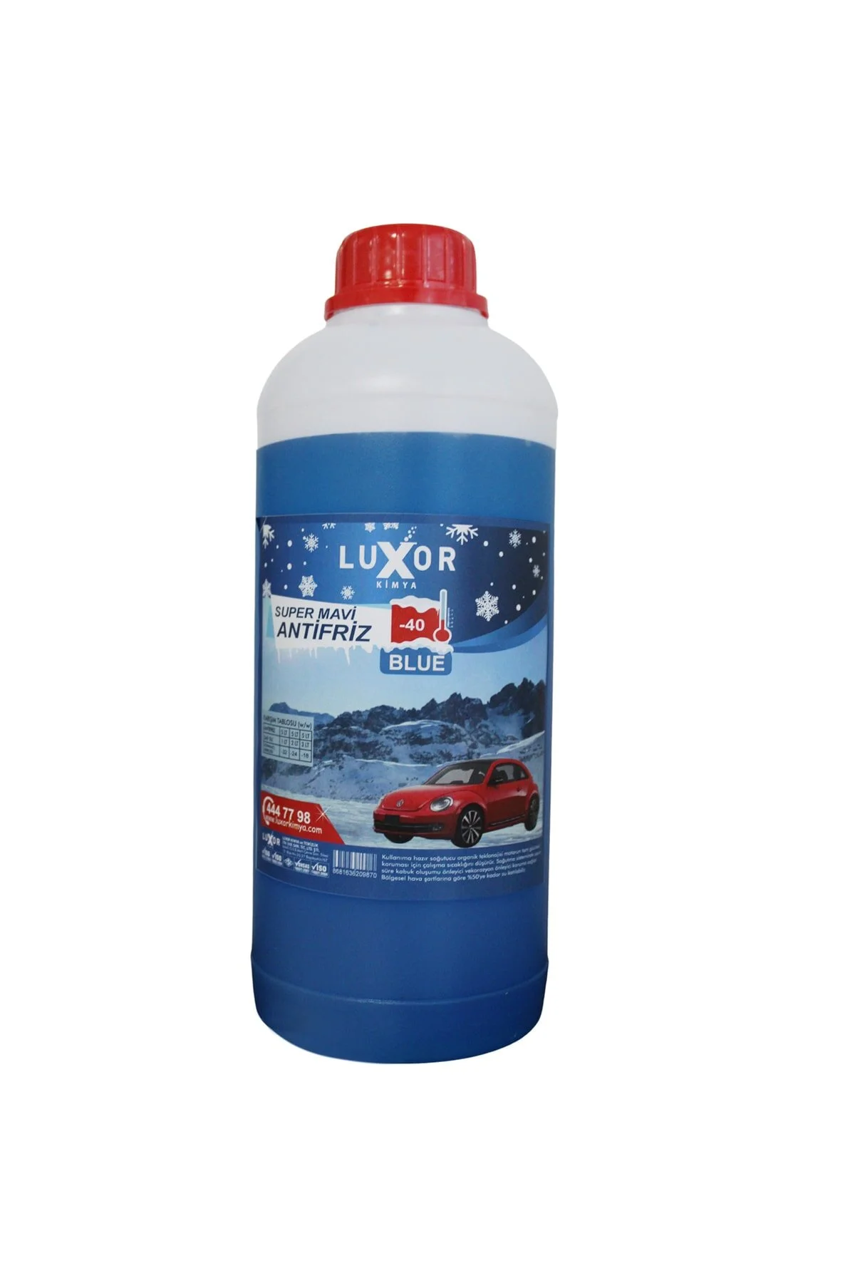 Kimya 4 Mevsim -40°c Süper Antifiriz 1 Litre (ÜRETİM TARİHİ:01.2025)