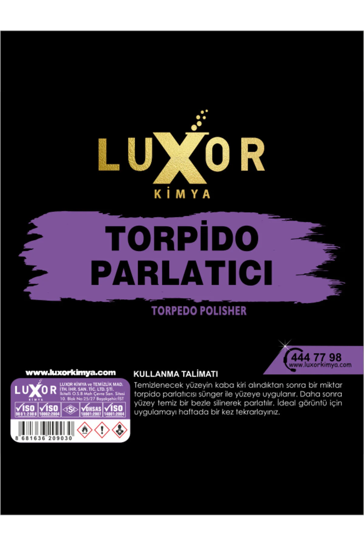 Gold Serisi Silikonlu Torpido Parlatıcı 473 ml görsel 3