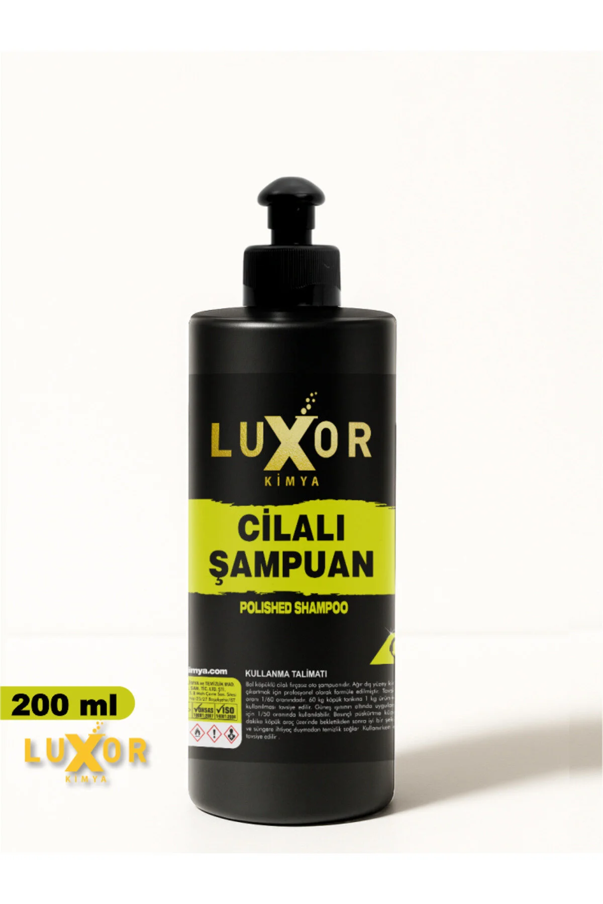 200ML 6'lı Oto Bakım Seti Oto Yıkama Seti görsel 7