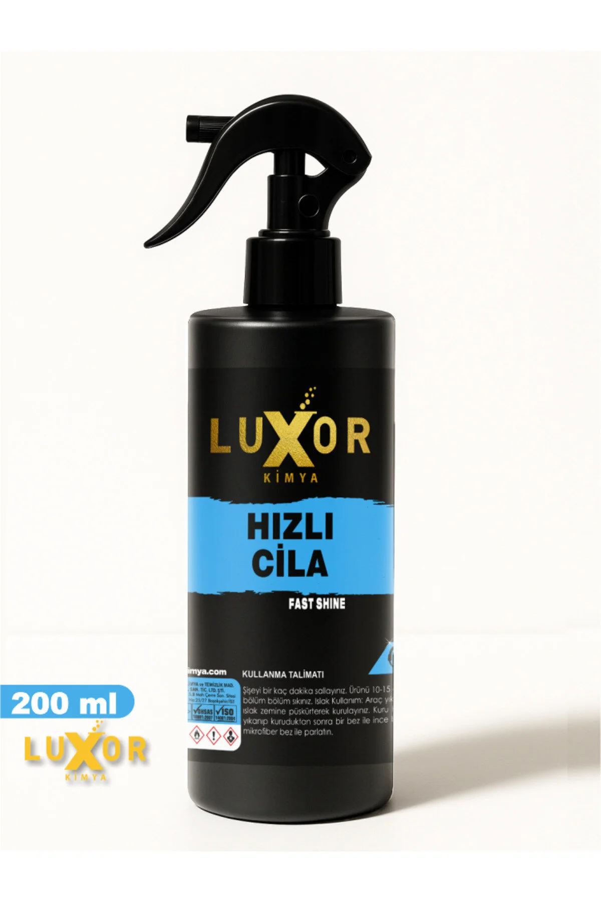 200ML 4'lü Oto Bakım Seti Oto Yıkama Seti görsel 3