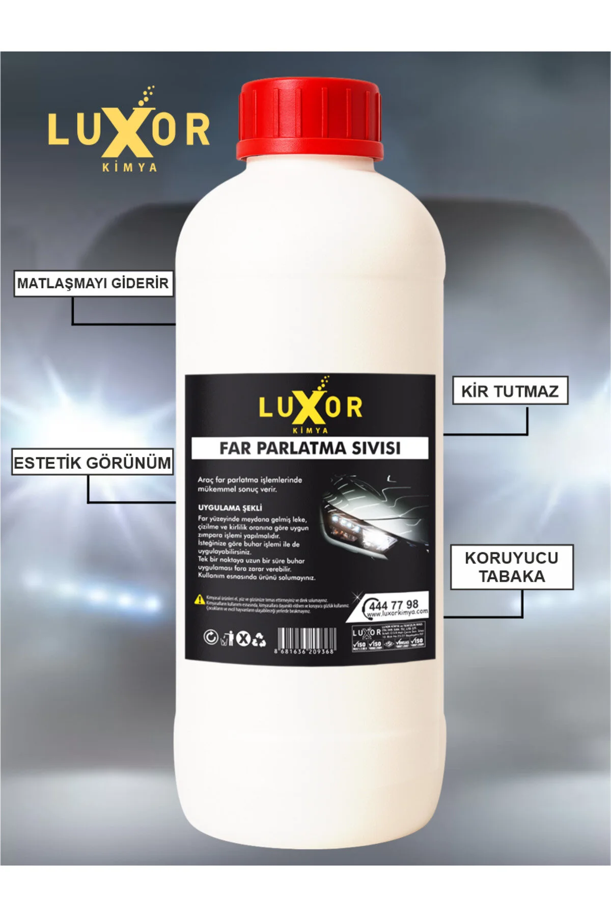 Far Parlatma Far Parlatıcı Far Temizleme 2 x 1.250 Kg görsel 2