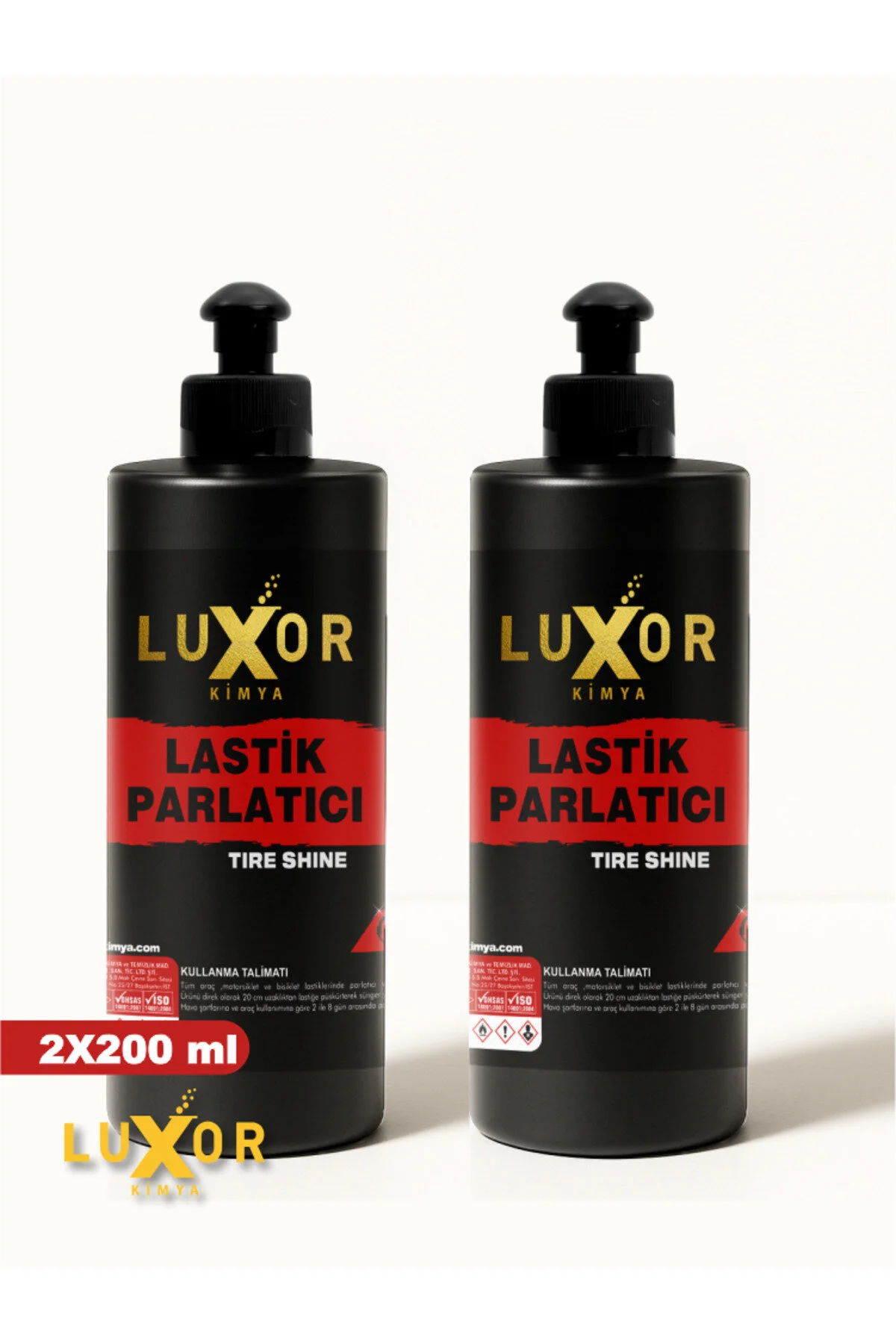 200 ML 2'li Lastik Parlatıcı