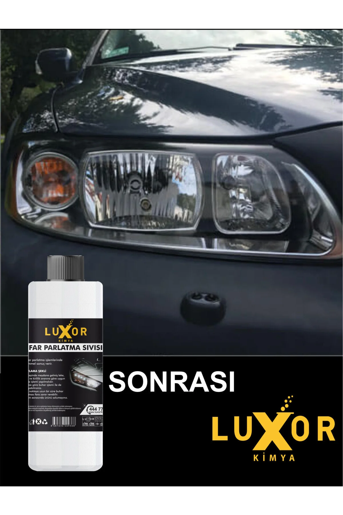 Far Parlatma Buharlı Far Parlatıcı Far temizleme 4x250 Gr görsel 3