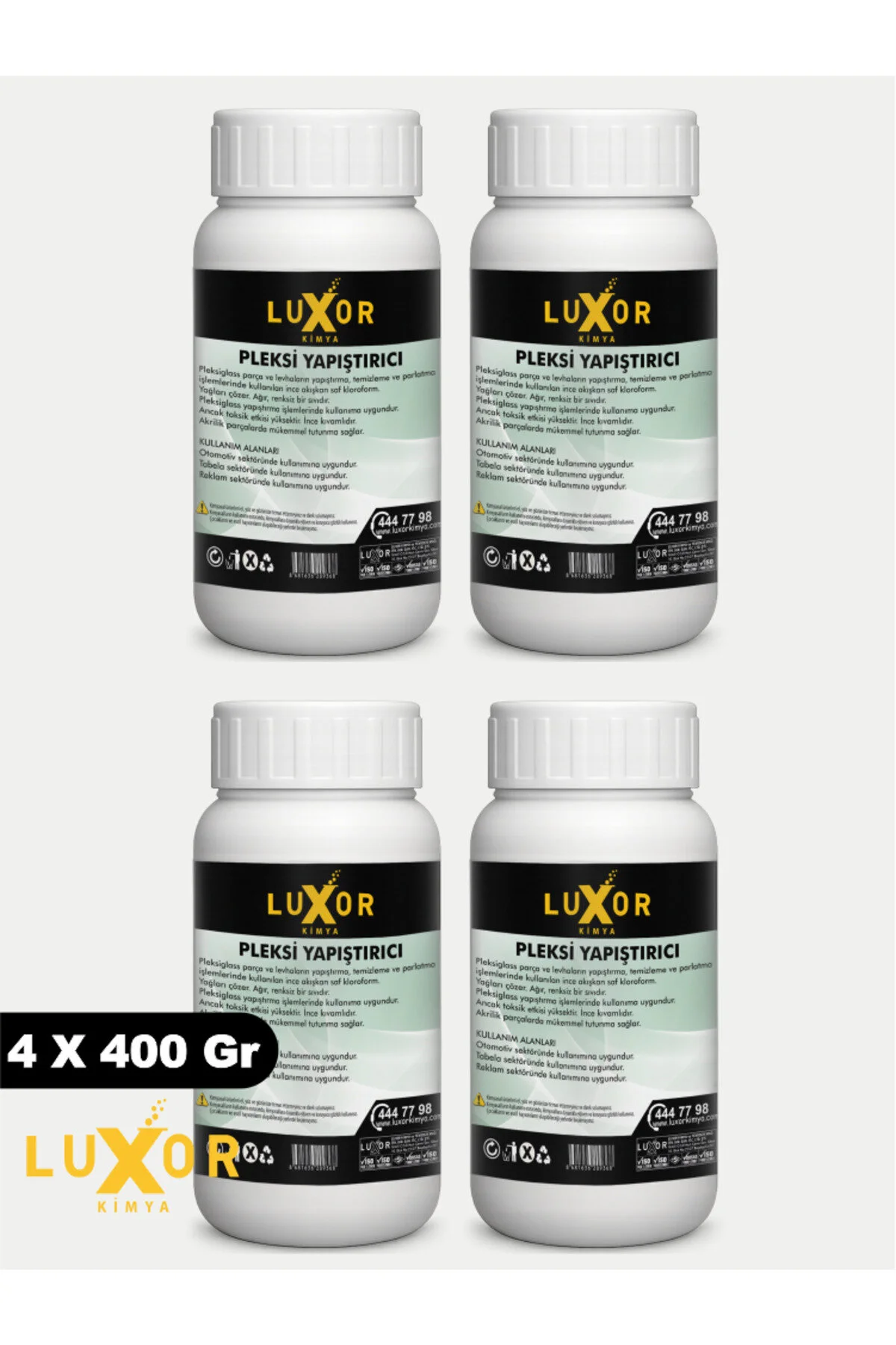 Pleksi Yapıştırıcı 4x250 Gr