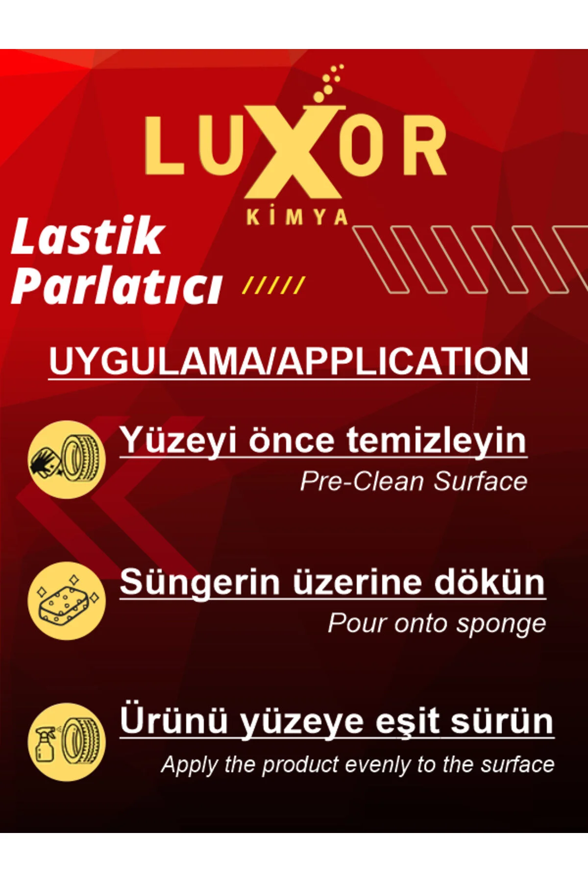 Lastik Parlatıcı Oto Bakım 473 ml görsel 3