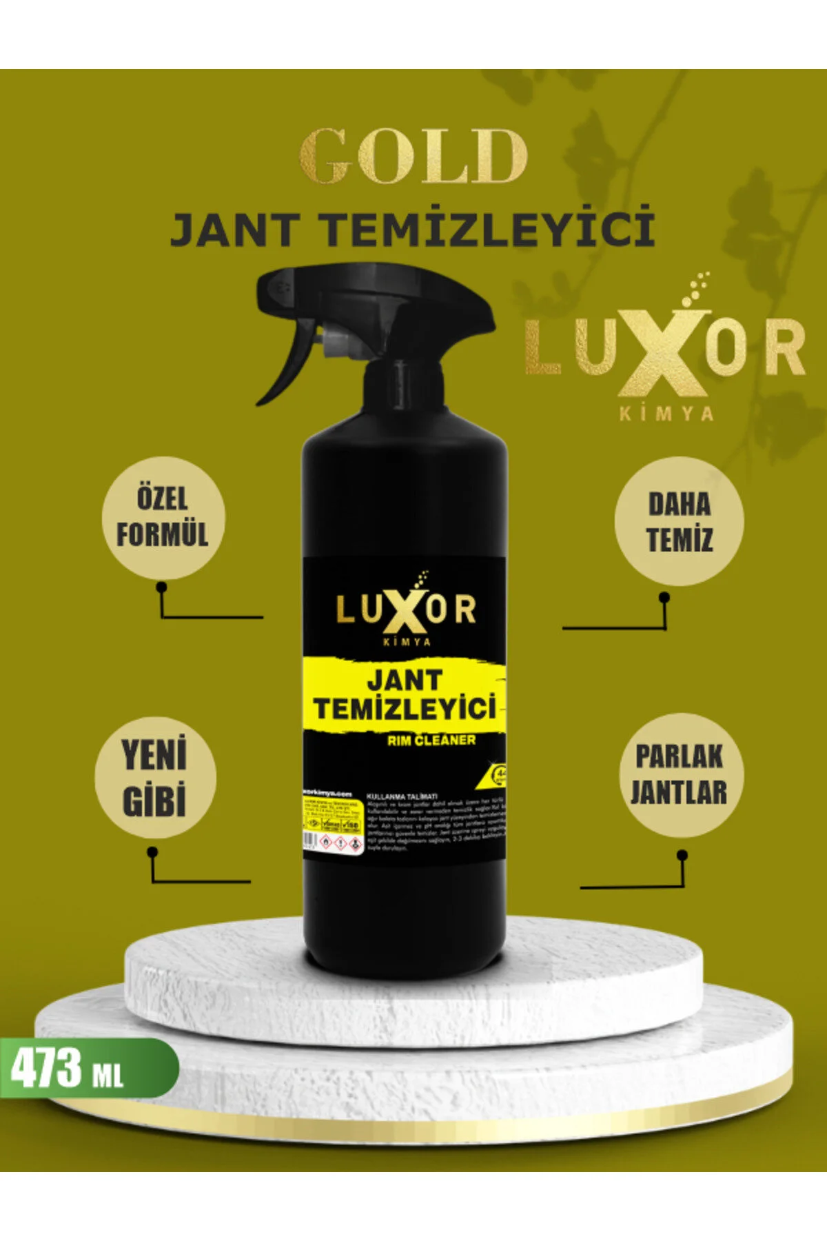 Gold Serisi Jant Temizleyici 473 ml görsel 2