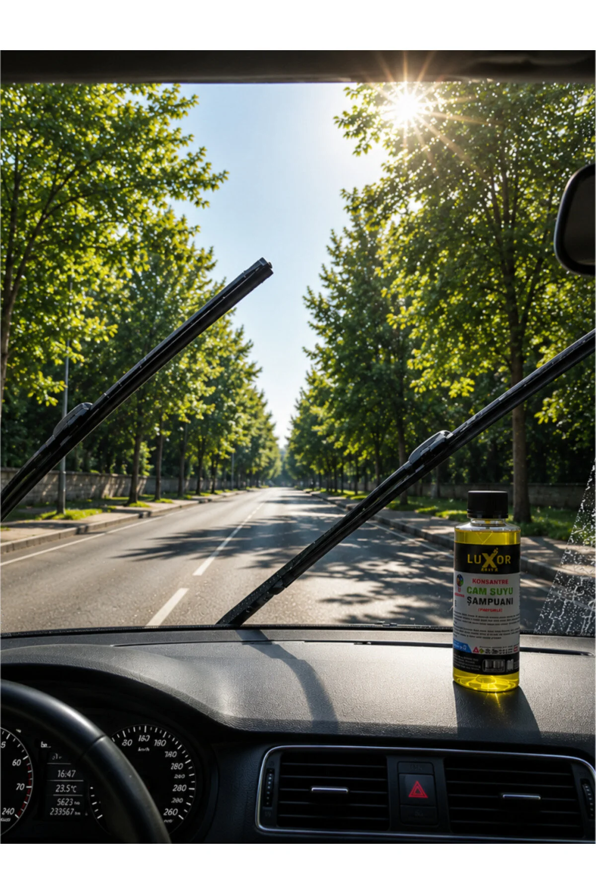 Konsantre Oto Cam Suyu Şampuanı 100ml 5 Adet görsel 3