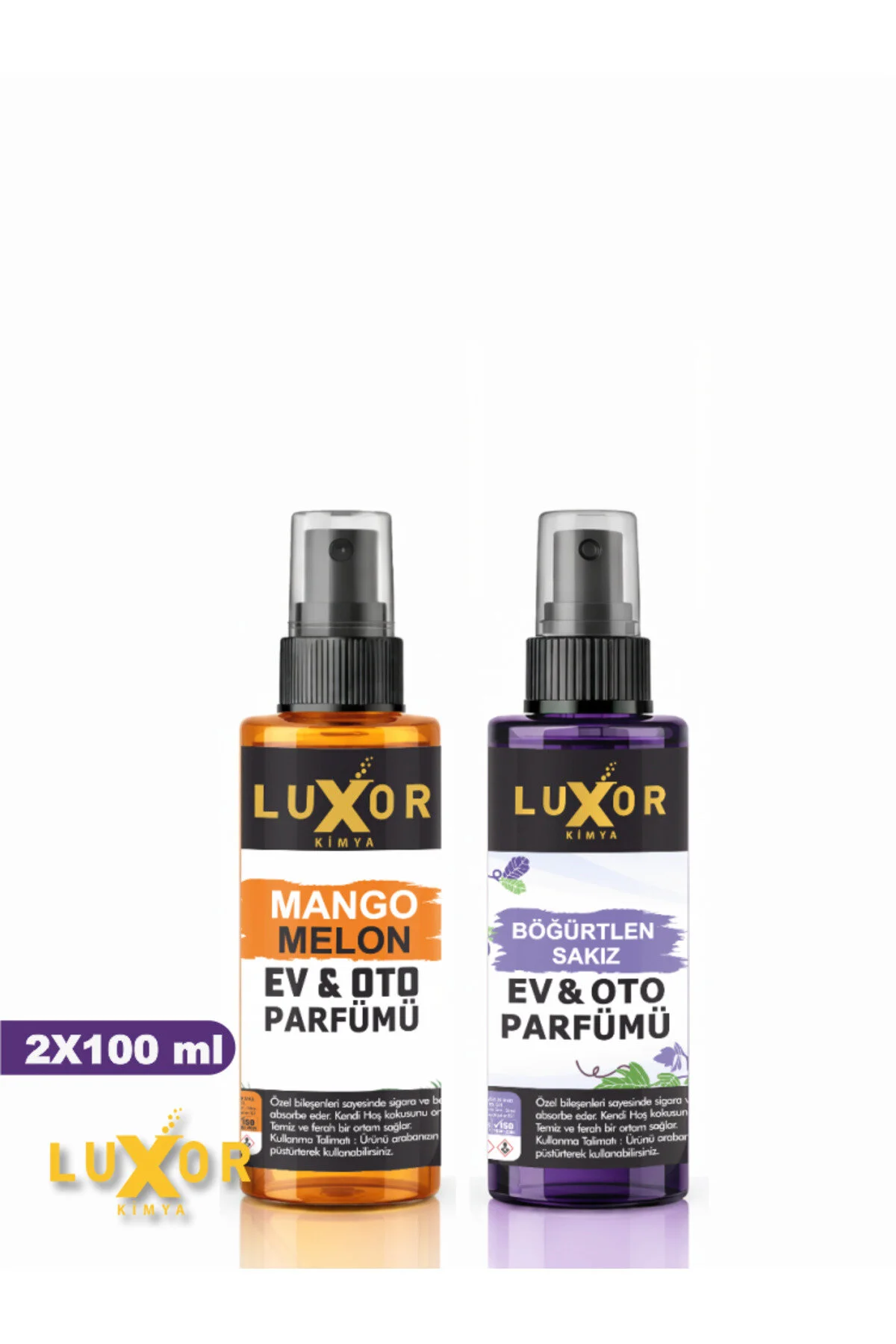 Oto Parfümü Mango Kavun & Böğürtlen Sakız 100 ML | Oto Kokusu | Araç Parfümü | Sprey Oto Kokusu görsel 2