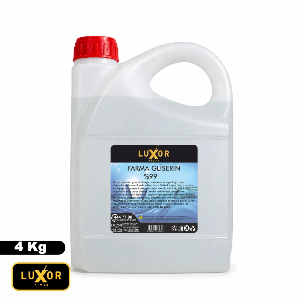 Luxor Kimya Farma Gliserin 4 Kg
