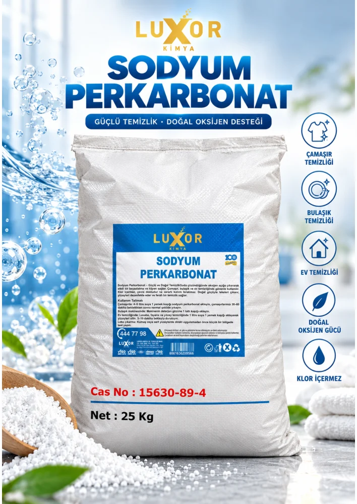 Luxor Kimya Sodyum Perkarbonat 25 Kg görsel 2