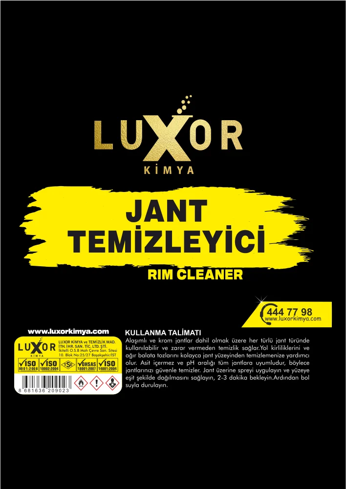 Luxor Kimya Jant Temizleyici 1 Lt görsel 3
