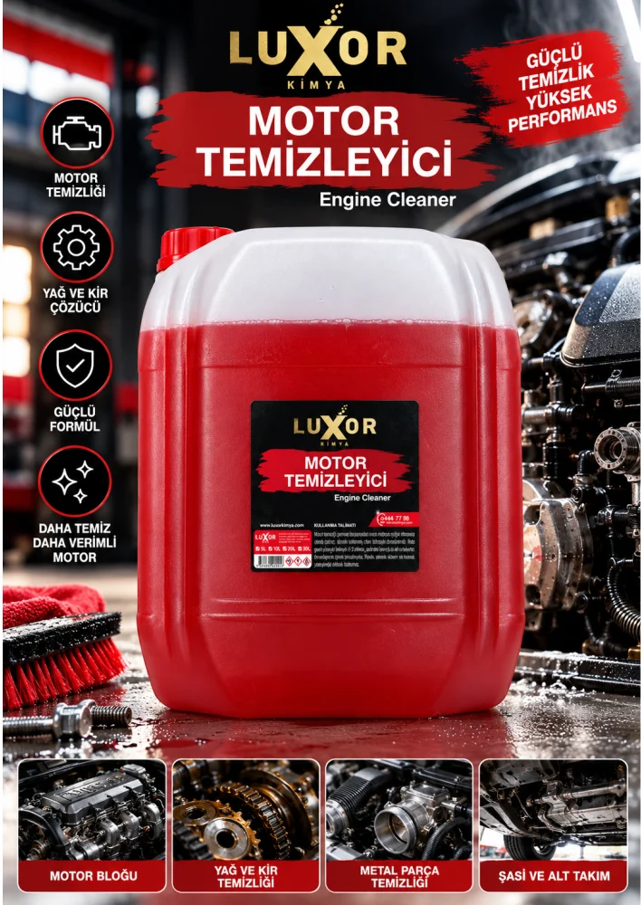Luxor Kimya Motor Temizleyici 20 Lt görsel 2