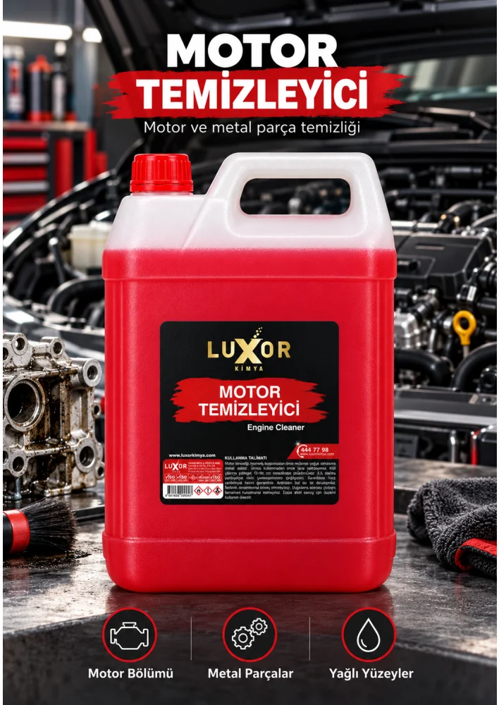 Luxor Kimya Motor Temizleyici 5 Lt görsel 2