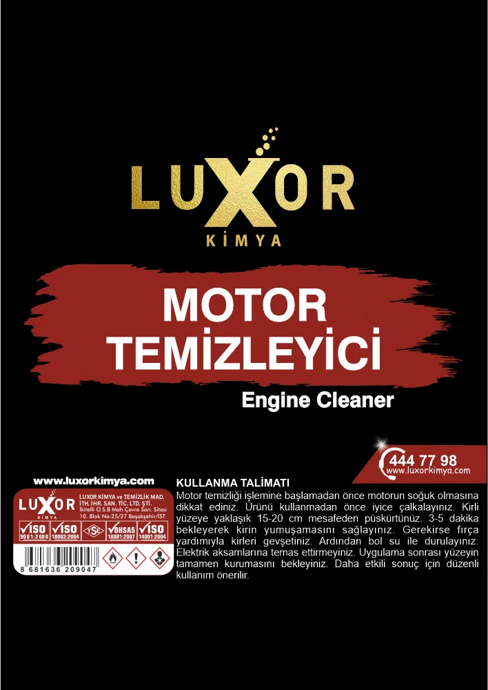 Luxor Kimya Motor Temizleyici 5 Lt görsel 3