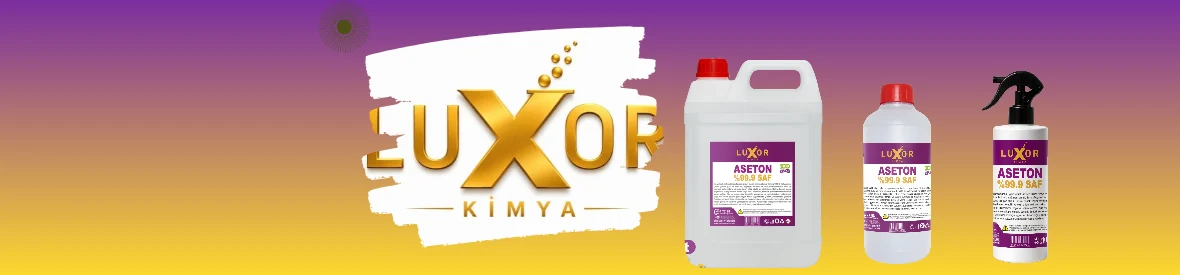Luxor Kimya 99.9 Saf Aseton 1 LT kapak görseli