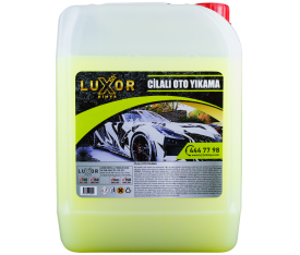 4 ADET Luxor Kimya Cilalı Oto Şampuanı 20 Kg